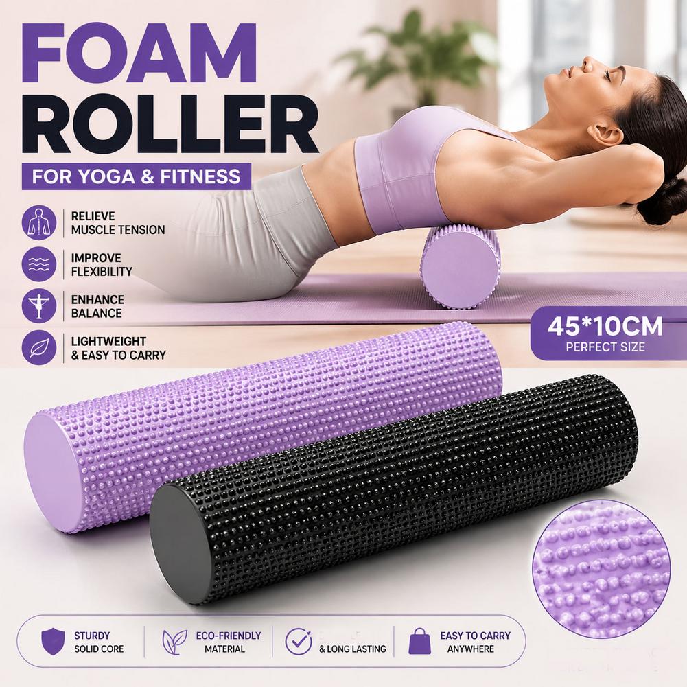 Yoga Köpük Rulo EVA Yüksek Yoğ - Pilates Yoga Exercises incelemesi ve fiyatı