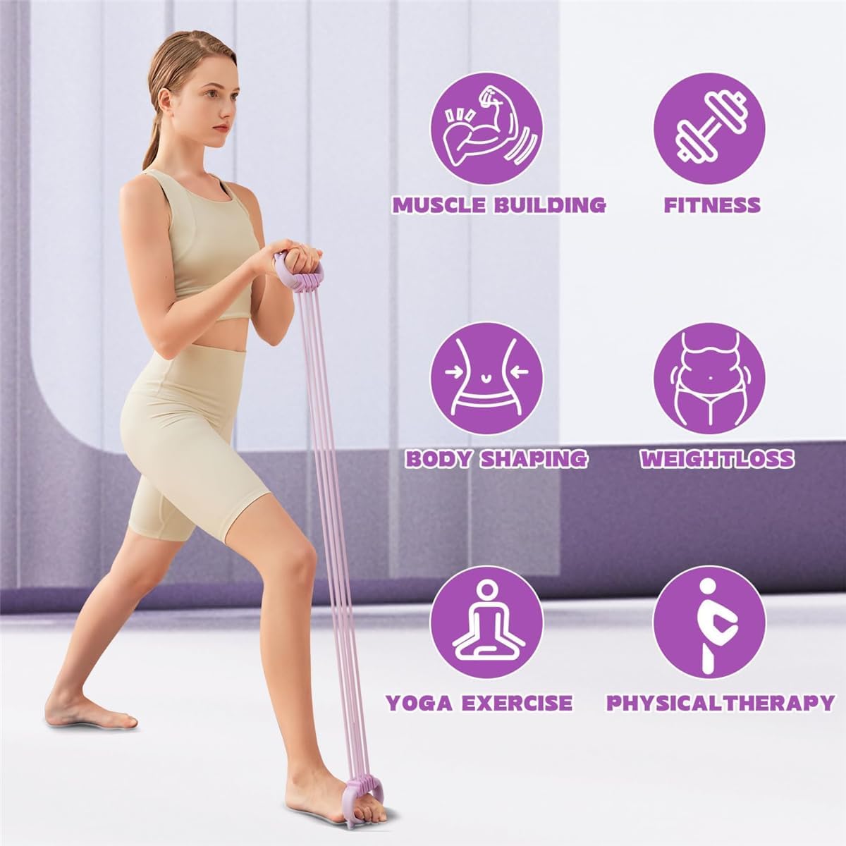 Kadınlar ve Erkekler için 8 Şe - Pilates Yoga Tone incelemesi ve fiyatı